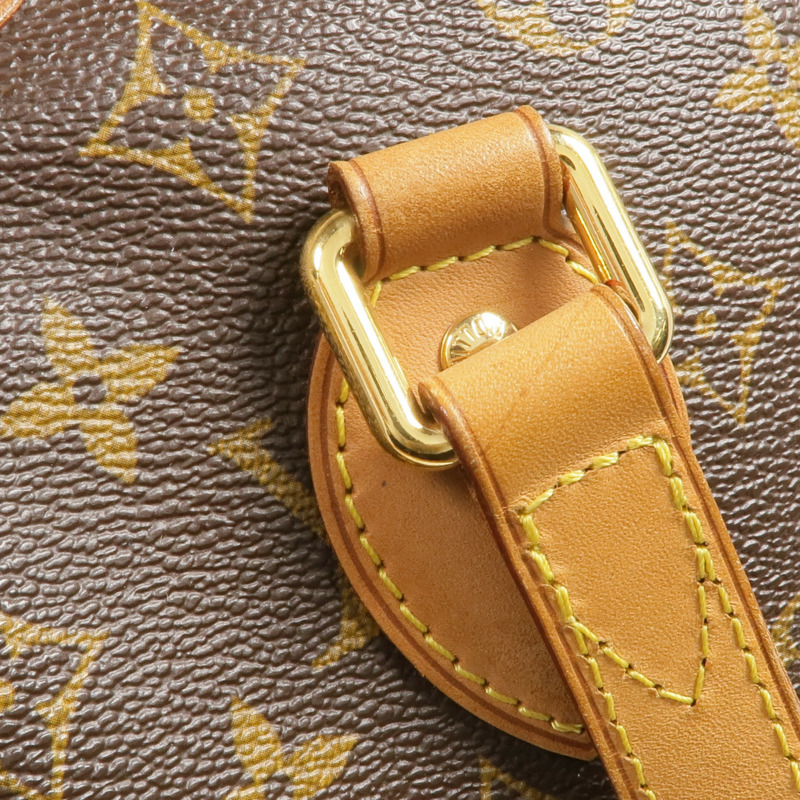 LOUIS VUITTON Monogram Palermo PM金扣手挽肩背兩用袋棕色-11