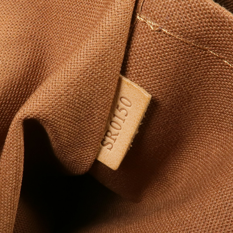 LOUIS VUITTON Monogram Palermo PM金扣手挽肩背兩用袋棕色-14