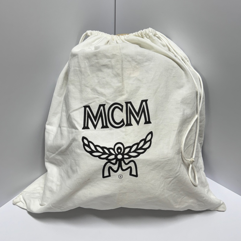 MCM 全牛皮高級款 牛皮革 後背包🎒 專櫃6萬多！-17