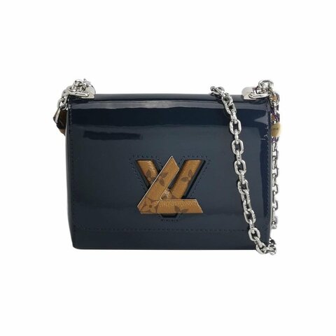 Louis Vuitton(LV)Twist小號漆皮LV旋轉鎖扣單肩包