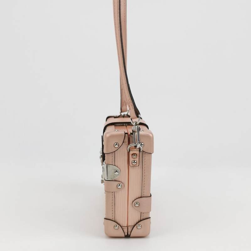 Louis Vuitton(LV)Petite Malle小盒子小號牛皮水波紋S-lock鎖扣斜挎包單肩包-2