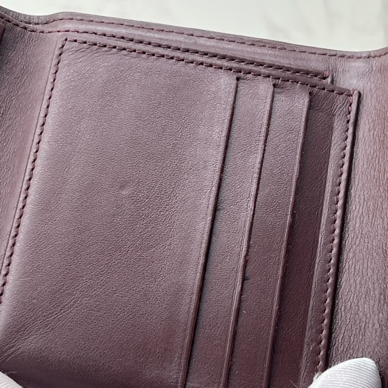 💗香緹國際精品💗 681 Chanel 黑金荔枝牛短夾-9