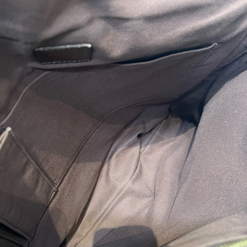 LV/路易威登 棕色棋盤格布魯克林郵差包 單肩斜挎包 底長32cm-3