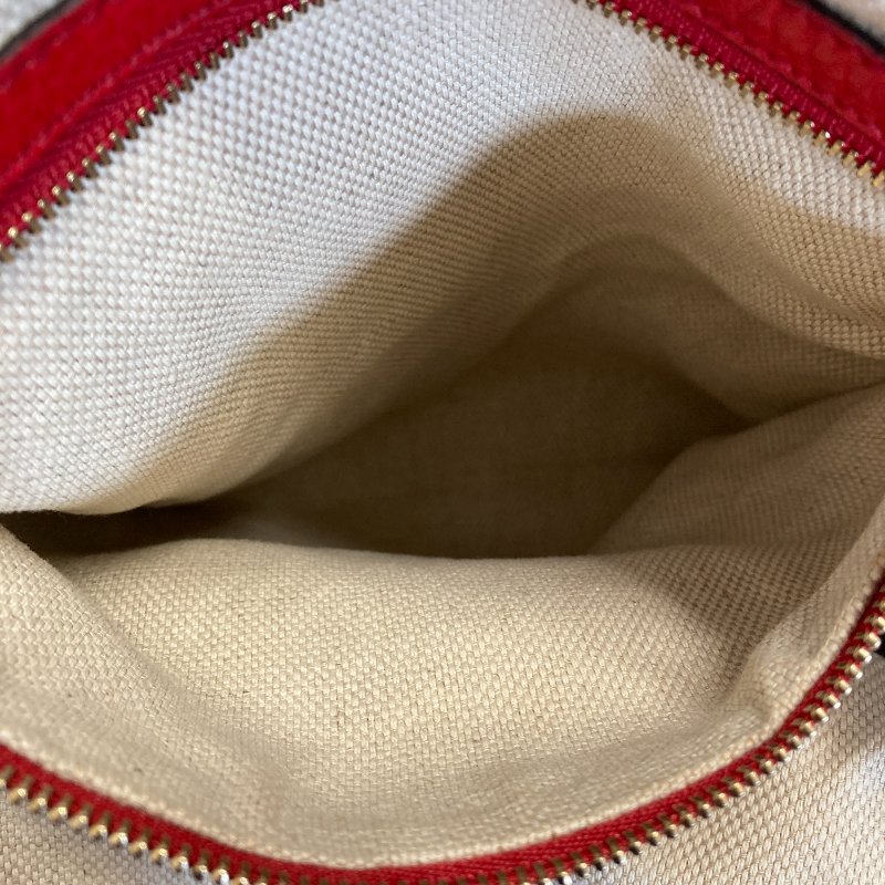 GUCCI 古馳 282309 SOHO TOTE 牛皮 紅色 托特包-9