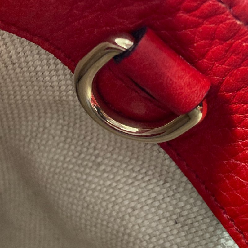 GUCCI 古馳 282309 SOHO TOTE 牛皮 紅色 托特包-16