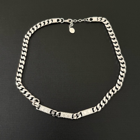 Dior 男裝 925純銀 項鏈 周杰倫同款