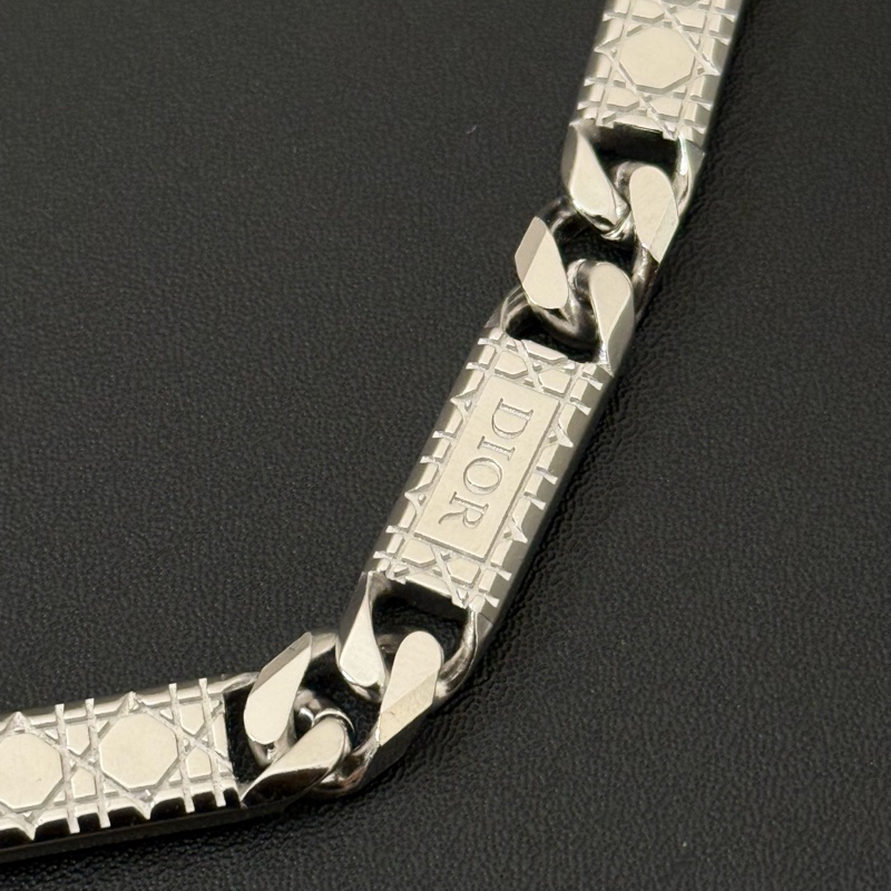 Dior 男裝 925純銀 項鏈 周杰倫同款-2