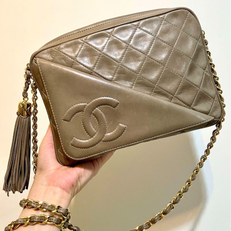 Vintage Chanel camera bag-0
