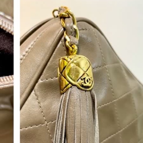 Vintage Chanel camera bag-11