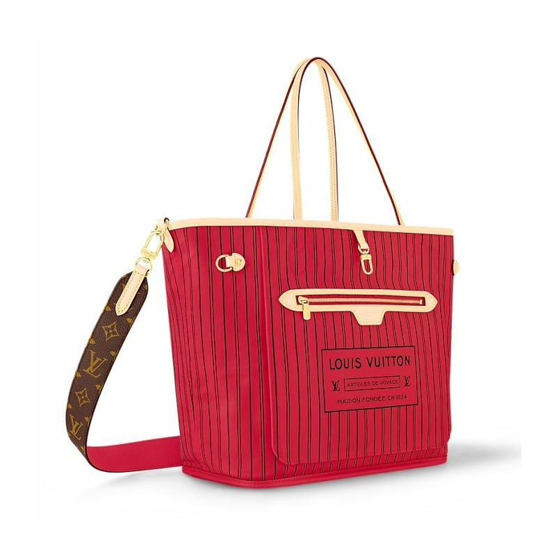 LOUIS VUITTON Neverfull Bandouliere Inside Out MM M12096-1