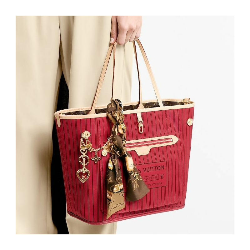 LOUIS VUITTON Neverfull Bandouliere Inside Out MM M12096-2