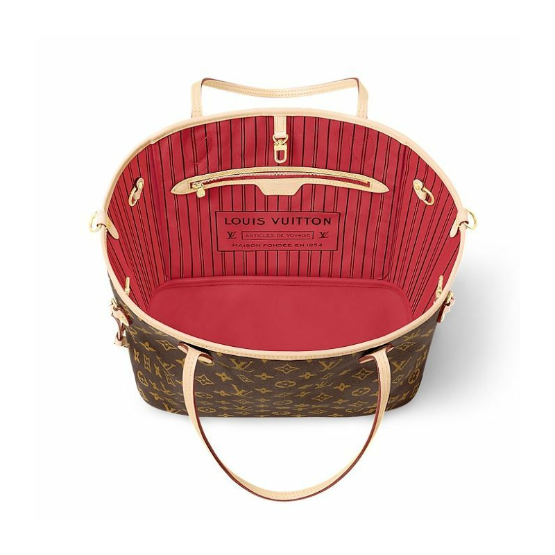 LOUIS VUITTON Neverfull Bandouliere Inside Out MM M12096-6