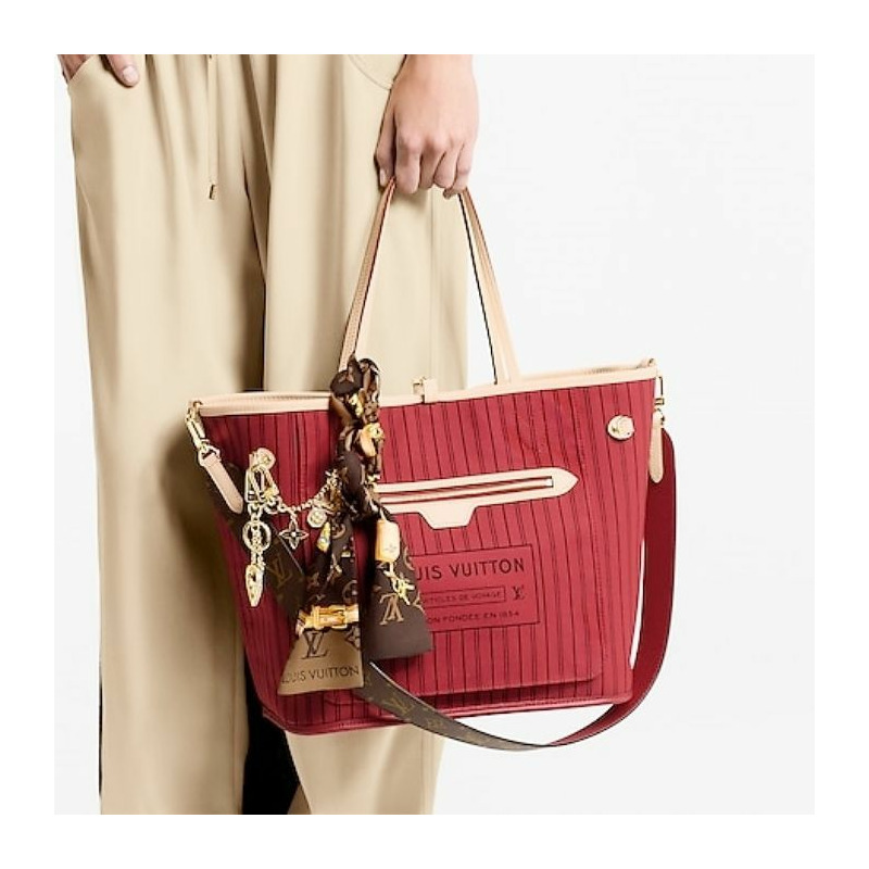 LOUIS VUITTON Neverfull Bandouliere Inside Out MM M12096-12