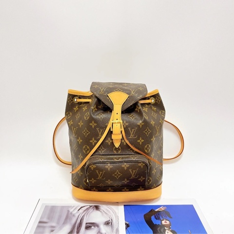 【99%新✨有塵袋】LV Montsouris系列 經典老花小背包