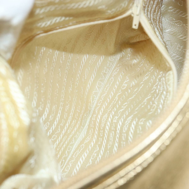 【日本直送】PRADA 金色皮革肩背包 正品 156454V-22