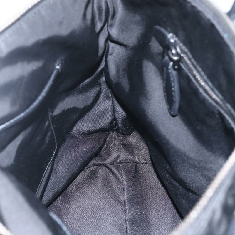 【日本直送】PRADA 串珠手提包 尼龍 黑色 銀色 正品 am10030V-21