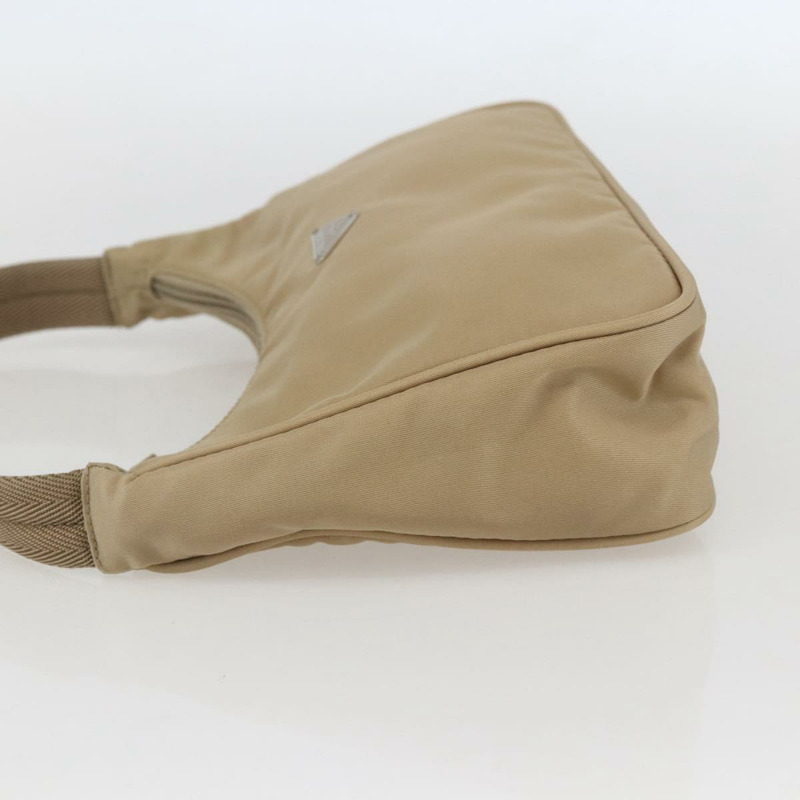 【日本直送】PRADA 尼龍手提包 米色 銀色 正品 157109V-2