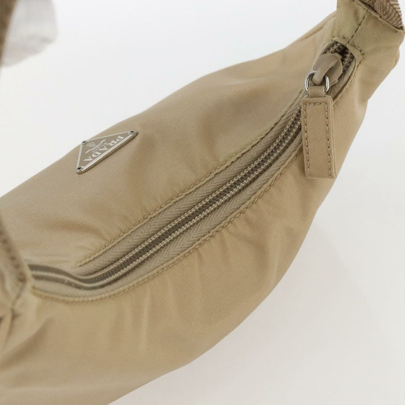 【日本直送】PRADA 尼龍手提包 米色 銀色 正品 157109V-5