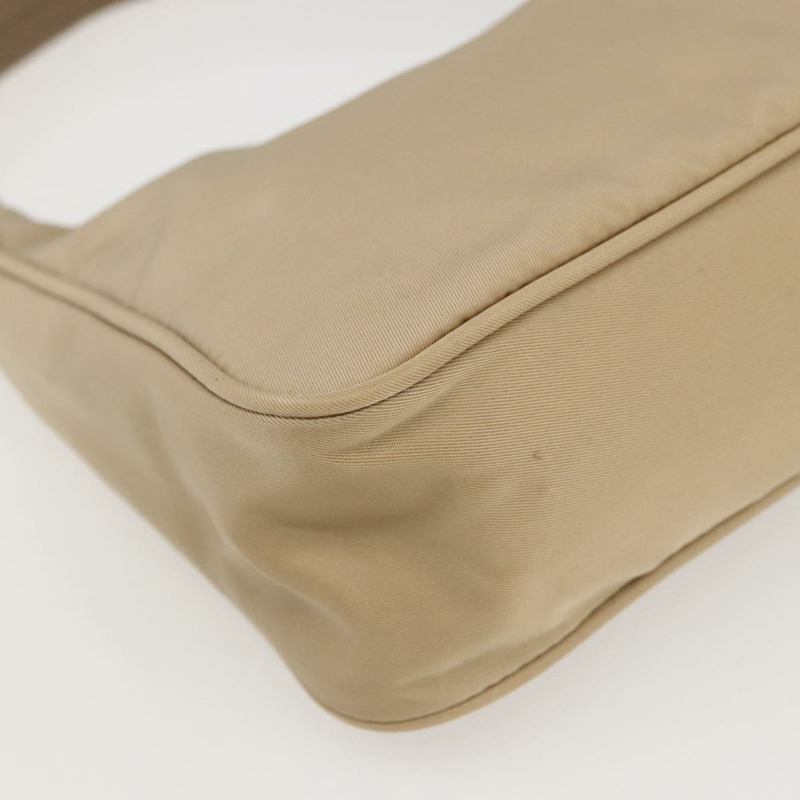 【日本直送】PRADA 尼龍手提包 米色 銀色 正品 157109V-15