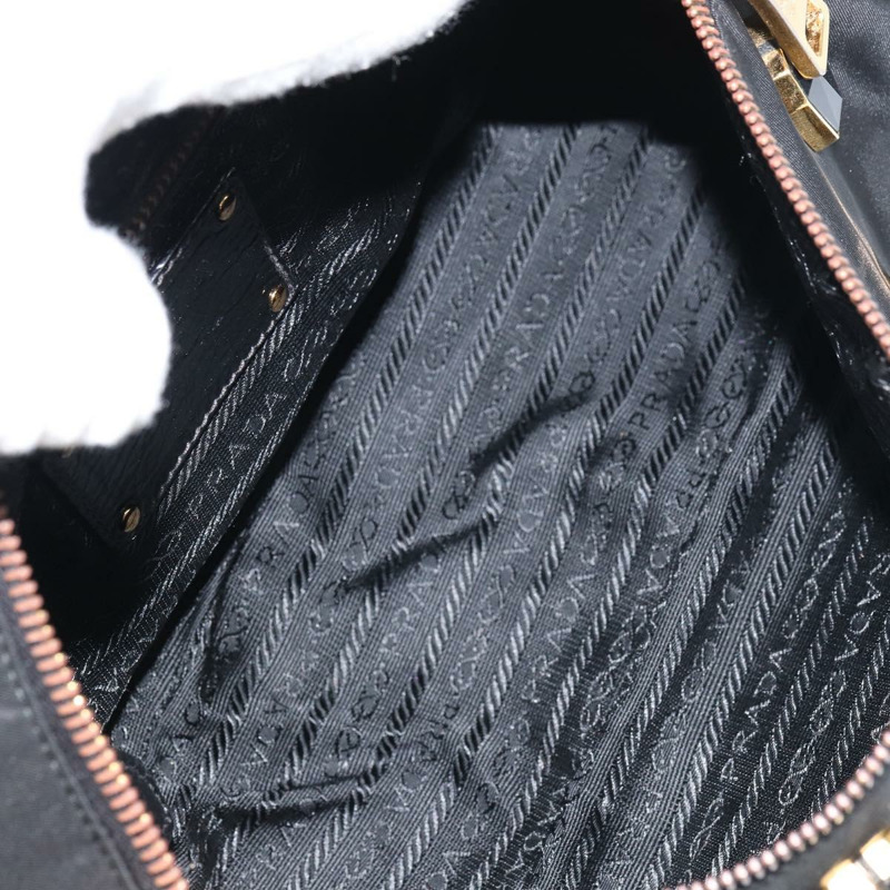 【日本直送】PRADA Bijoux 單肩包 尼龍 黑色 金色 正品 yk19999V-8