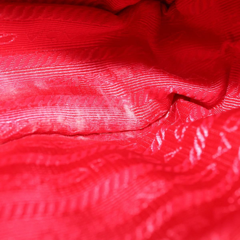 【日本直送】PRADA 單肩包 尼龍 紅色 金色 正品 152289SAV-9