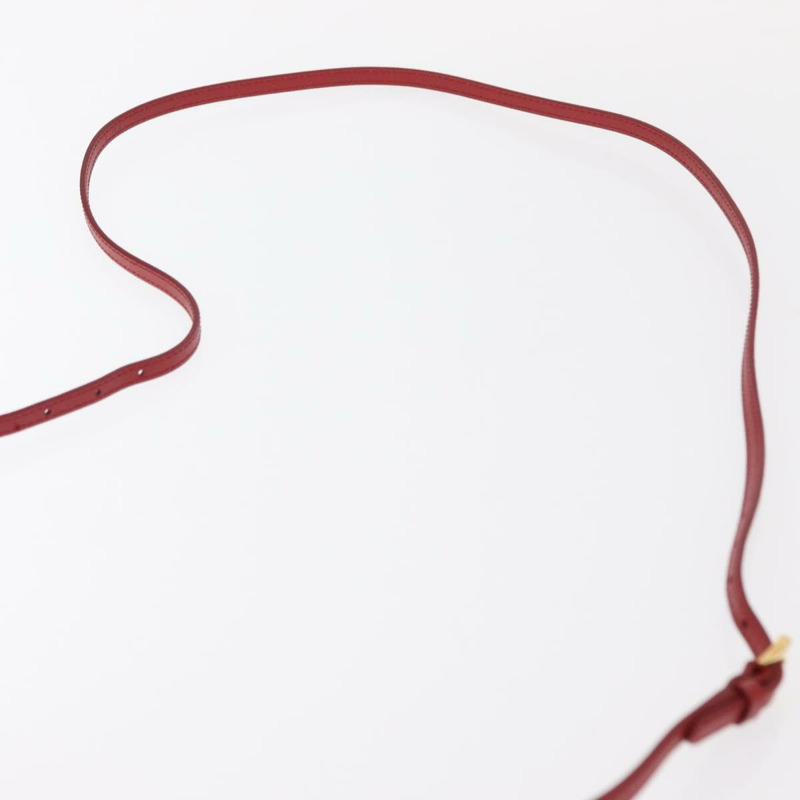 【日本直送】PRADA 單肩包 尼龍 紅色 金色 正品 152289SAV-13