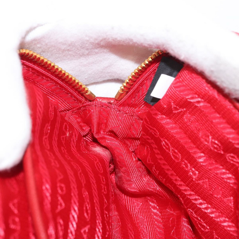 【日本直送】PRADA 單肩包 尼龍 紅色 金色 正品 152289SAV-21