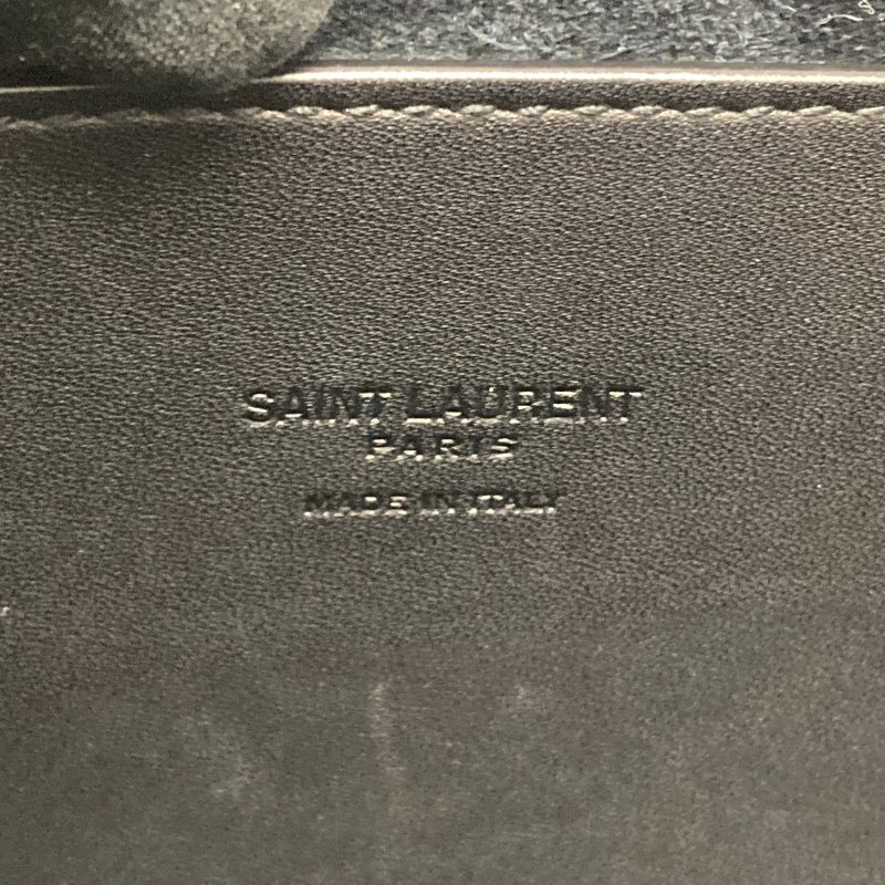 SAINT LAURENT 聖羅蘭 Kaia 小牛皮 黑色 金釦 肩背包-7