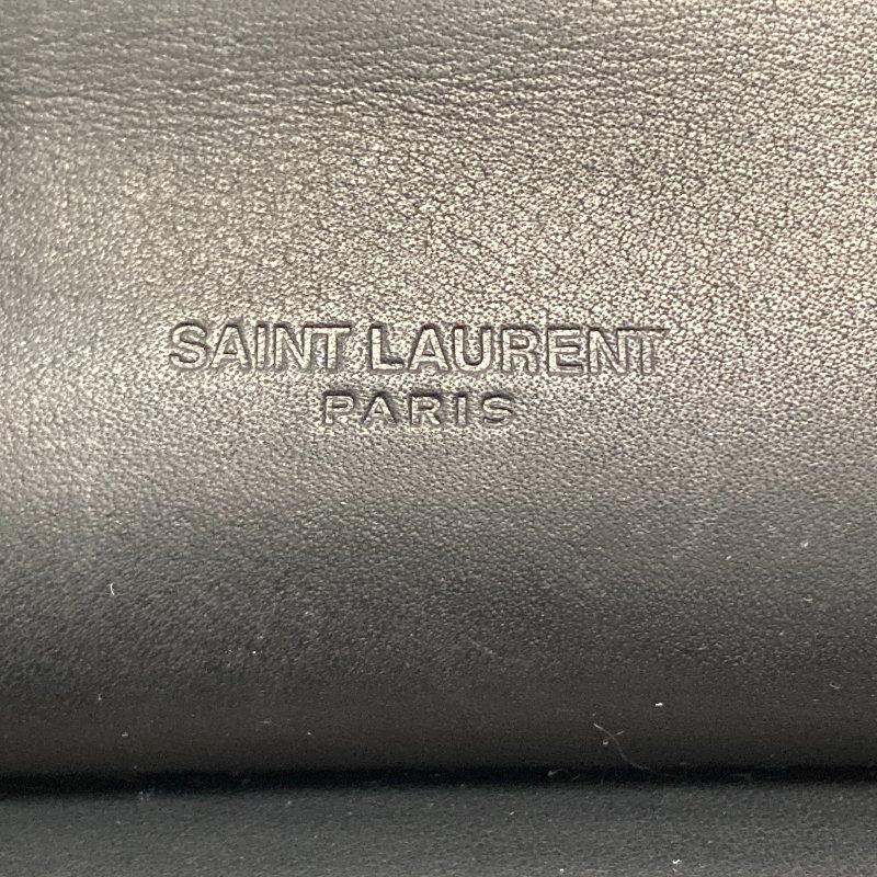 SAINT LAURENT 聖羅蘭 Kaia 小牛皮 黑色 金釦 肩背包-8