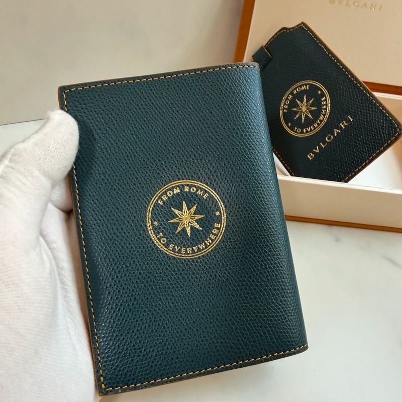 寶格麗 VVIP限定 護照夾+行李吊牌-2