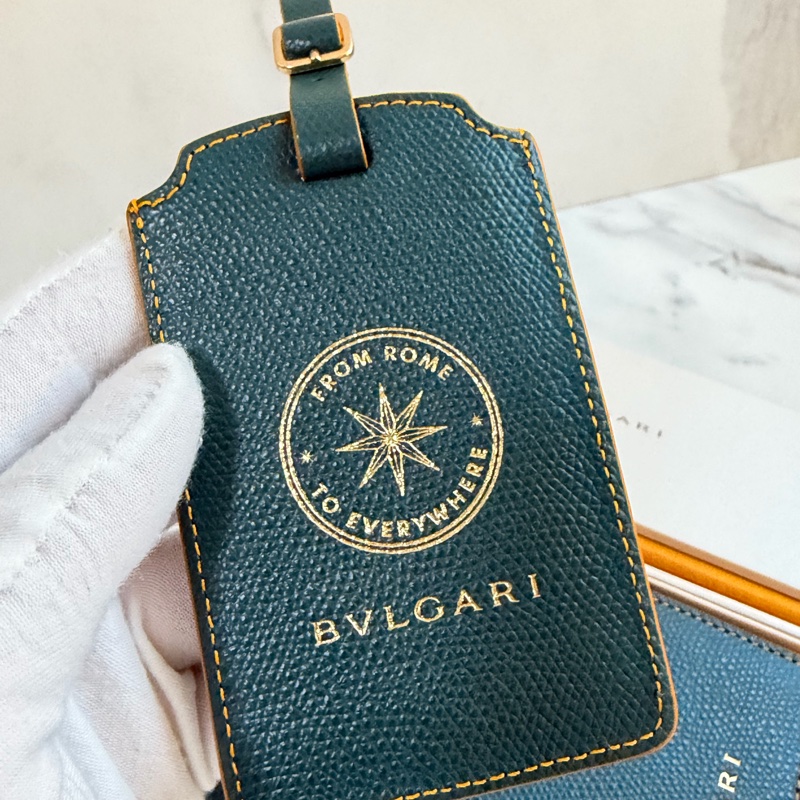 寶格麗 VVIP限定 護照夾+行李吊牌-10