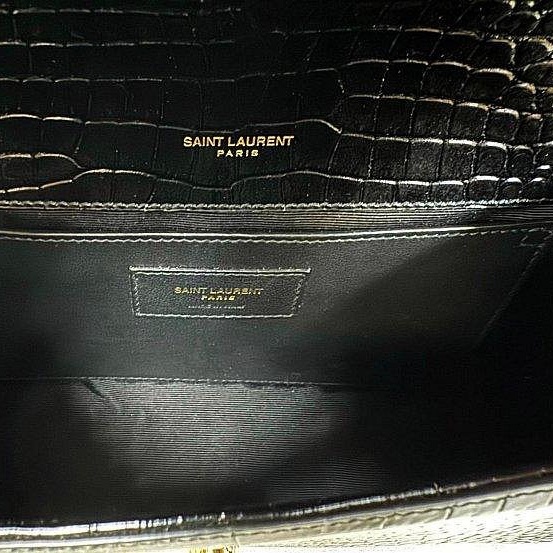 YSL 經典不墜的流蘇Kate包-黑色-9