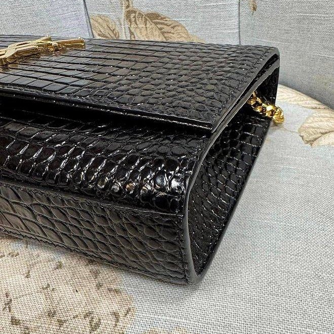 YSL 經典不墜的流蘇Kate包-黑色-10