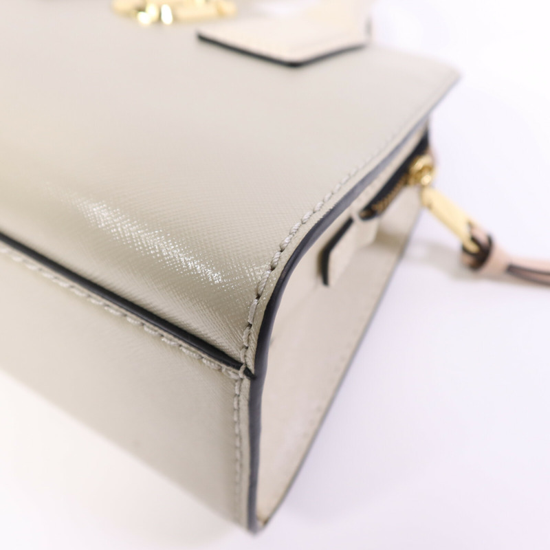 MARC JACOBS 牛皮皮革Little Big Shot Bag金扣手挽肩背兩用-11