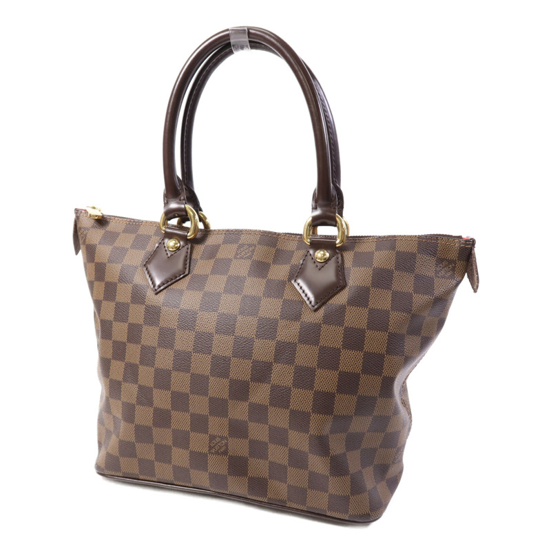 LOUIS VUITTON Damier Saleya PM金扣肩背袋-1