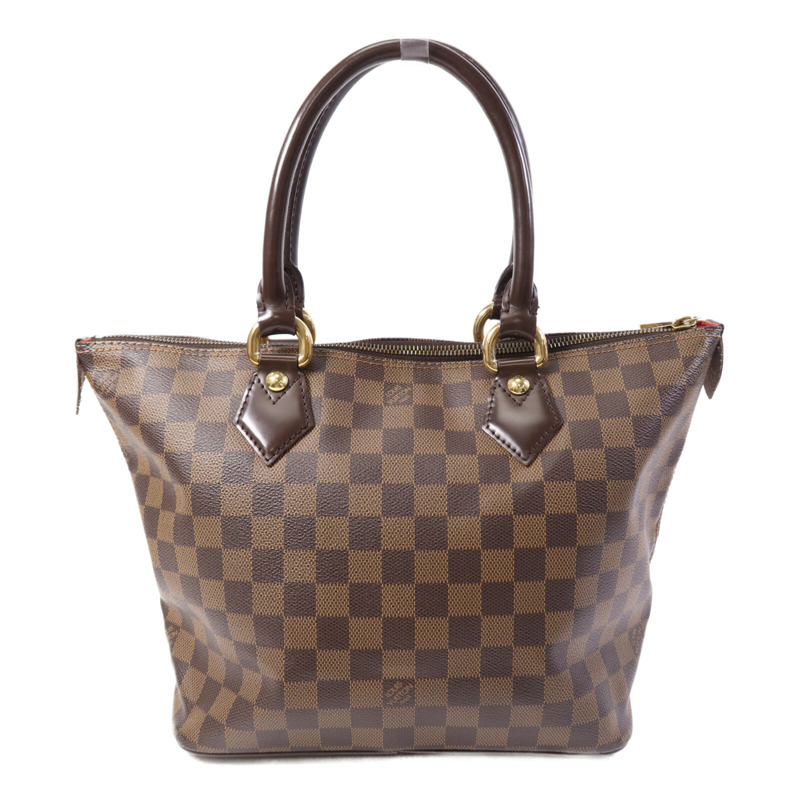 LOUIS VUITTON Damier Saleya PM金扣肩背袋-2