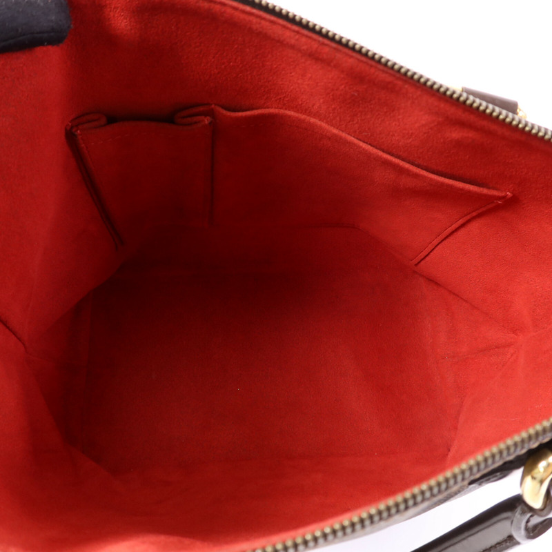 LOUIS VUITTON Damier Saleya PM金扣肩背袋-4