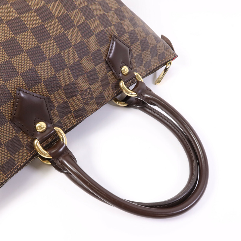 LOUIS VUITTON Damier Saleya PM金扣肩背袋-6