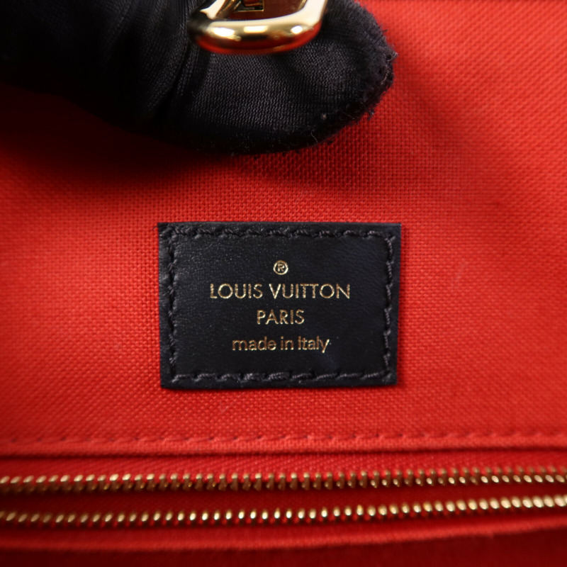 LOUIS VUITTON Monogram Giant On The Go MM金扣手挽肩背兩用袋-5
