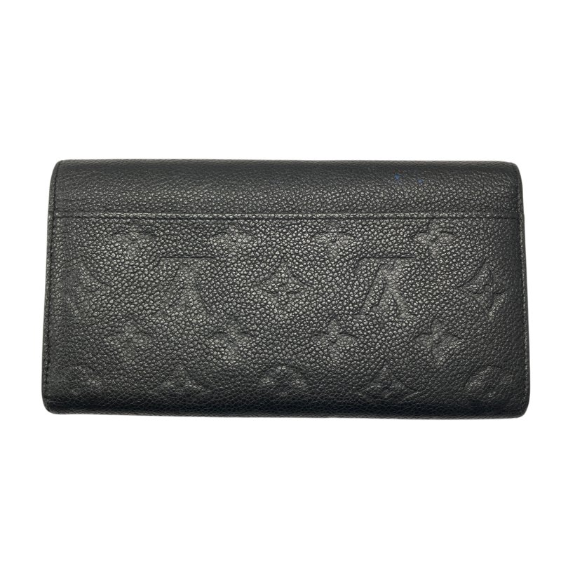 LOUIS VUITTON 路易威登 M61182 Sarah wallet 牛皮 黑色 長夾-1