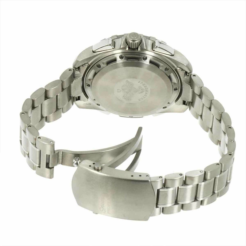 歐米茄超霸系列 X-33 3290.50 數位類比雙顯計時男士鈦金屬石英腕錶-3