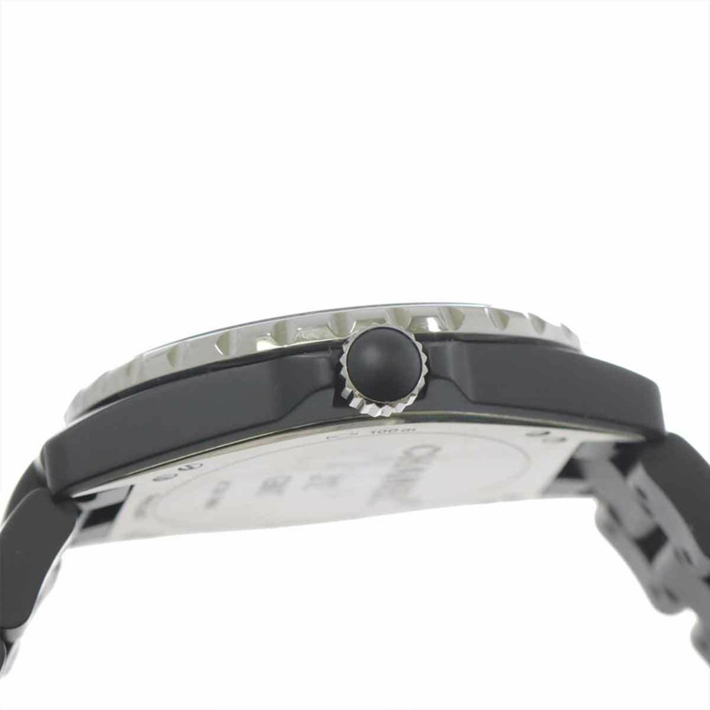 香奈兒 J12 GMT 41毫米 H3101 男士腕錶，附日期顯示，霧面黑色陶瓷錶殼，自動機械機芯-4