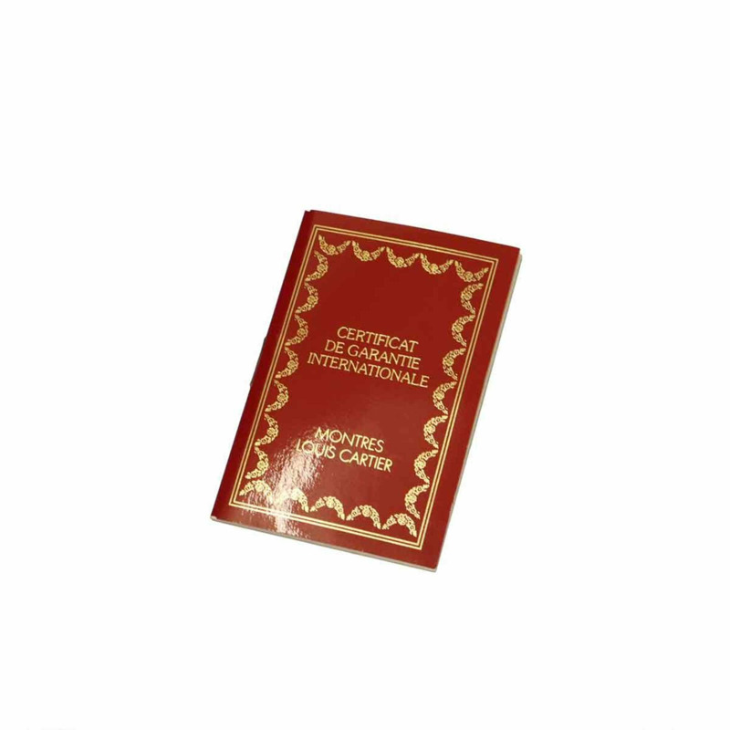 卡地亞 Tank Française SM W50002N2 女士象牙色 18K 黃金石英腕錶-1