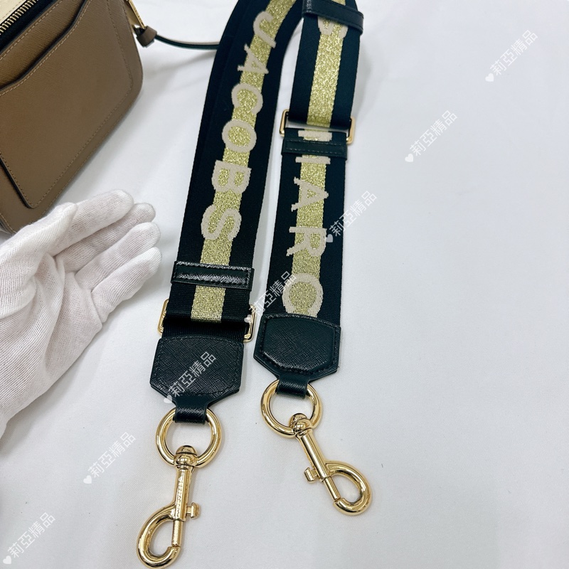 莉亞精品♡ MJ卡其相機包 二手美包-16