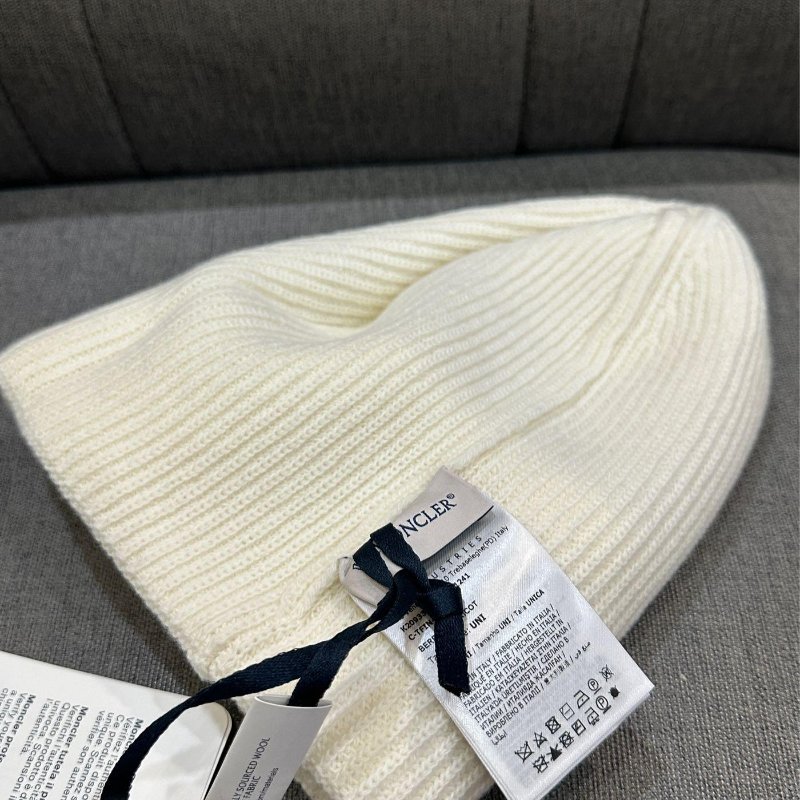 💎Han's house精品服飾💎moncler 毛帽 帽子 義大利製 現貨 原價13100-5