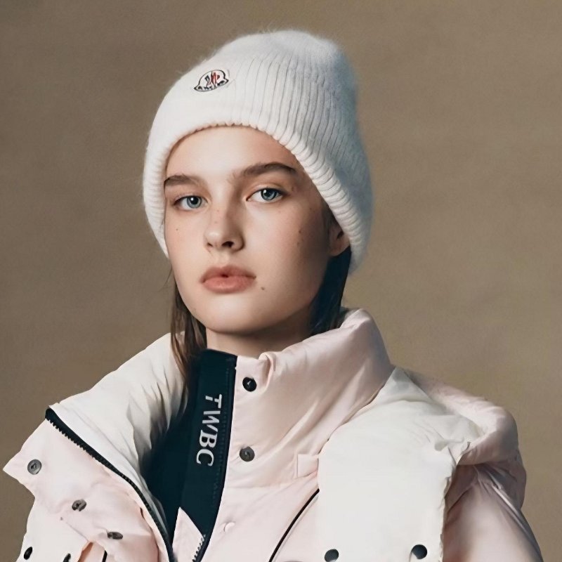 💎Han's house精品服飾💎moncler 毛帽 帽子 義大利製 現貨 原價13100-9