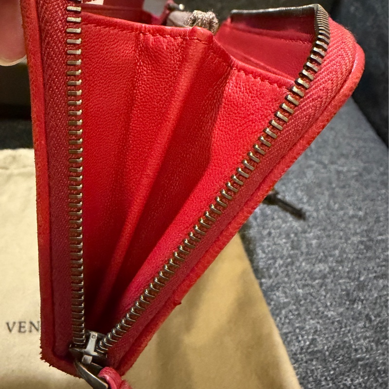 BOTTEGA VENETA 正品 S01518353S  紅編織 長夾-16