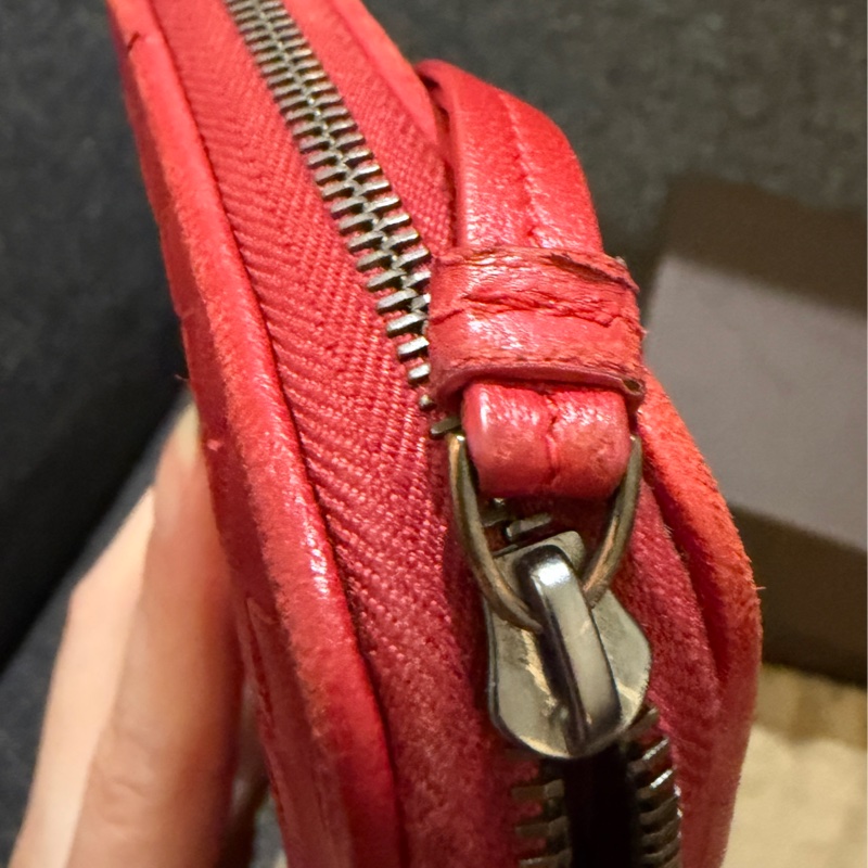 BOTTEGA VENETA 正品 S01518353S  紅編織 長夾-25