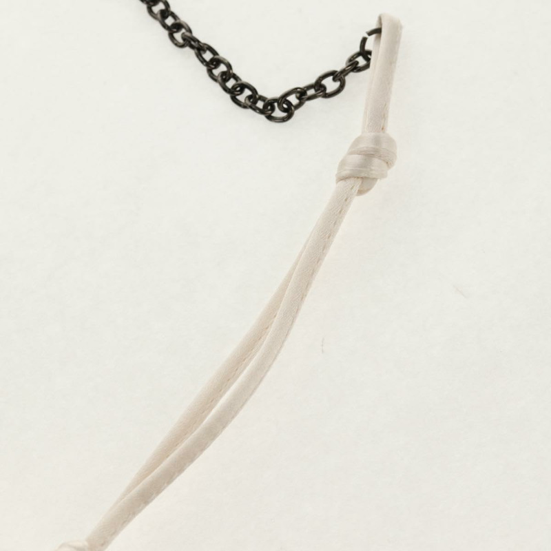 【日本直送】PRADA 雪紡海葵鏈條單肩包 絲綢 白色 正品 156180V-7