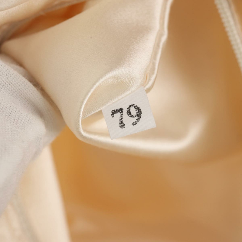 【日本直送】PRADA 雪紡海葵鏈條單肩包 絲綢 白色 正品 156180V-9